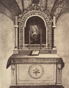 XIII Estação. Jesus é entregue nas mãos de sua mãe. Este altar é construído..., 1860 ou posterior
