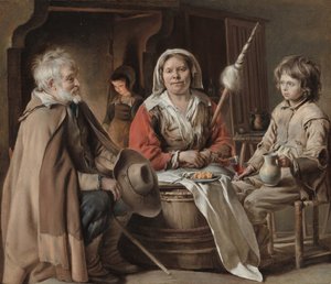paisagem de Louis le Nain