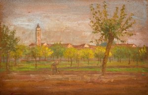 The Village of Cairate, Lombardia, 1877.