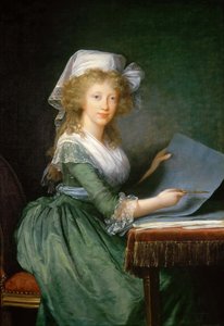Princesa Luisa Maria de Nápoles e Sicília 1773-1802, c. 1790. de Elisabeth Louise Vigee Lebrun