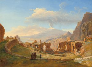 O Teatro Romano de Taormina