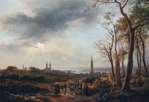 Vista da cidade de Saint-Pol-de-Léon