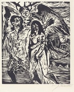 Expulsão do Paraíso A Expulsão do Paraíso, 1919. de Lovis Corinth