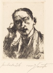 Retrato de K. S. Retrato de KS, 1920. de Lovis Corinth
