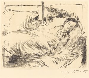 A Criança Doente A Criança Doente, 1918. de Lovis Corinth