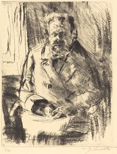 O poeta de Lovis Corinth
