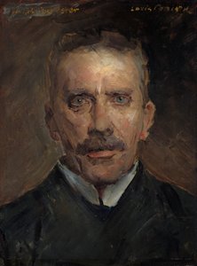 O poeta Josef Ruederer de Lovis Corinth