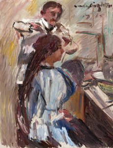 O barbeiro de Lovis Corinth