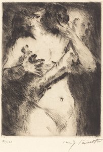 O Beijo O Beijo, 1921. de Lovis Corinth