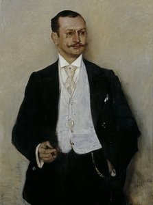 Lá Carl Strathmann pinta de Lovis Corinth