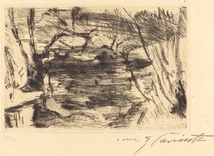 Der Neue See (O Novo Lago) de Lovis Corinth