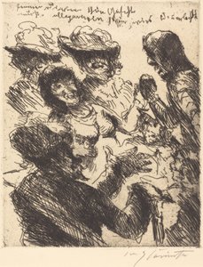 "O rosto de uma menina bonita é como a luz do sol" de Lovis Corinth