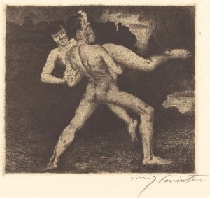 Rapto Rapto, 1894. de Lovis Corinth