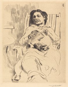 Woman with Needlework Woman with Needlework, 1912. de Lovis Corinth