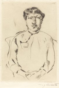 Retrato de uma Mulher, 1914. de Lovis Corinth