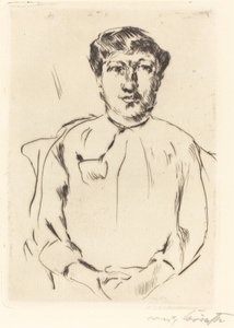 Retrato de uma Mulher, 1914. de Lovis Corinth