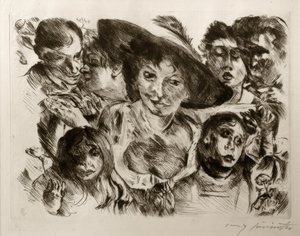 Alegria da vida de Lovis Corinth