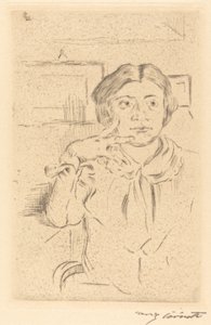 Esposa do Artista, 1909. de Lovis Corinth