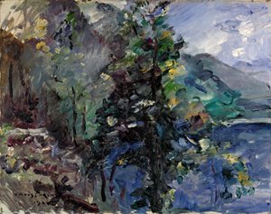 Jochberg no lago de Walchensee de Lovis Corinth