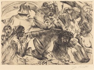 Kreuztragung Christ Bearing the Cross, 1916. de Lovis Corinth