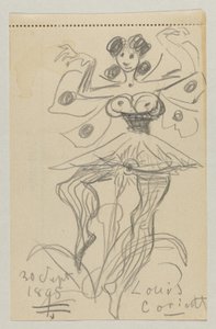Lovis Corinth e Carl Strathmann de Lovis Corinth