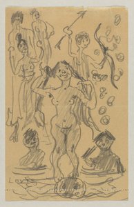 Lovis Corinto e Carl Strathmann de Lovis Corinth
