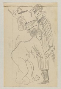 Lovis Corinto e Carl Strathmann de Lovis Corinth