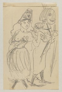 Lovis Corinto e Carl Strathmann de Lovis Corinth