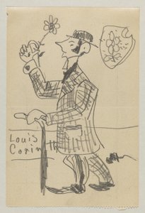 Lovis Corinth e Carl Strathmann de Lovis Corinth