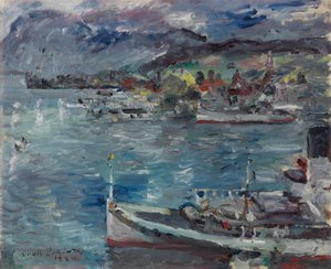 Lago de Lucerna de manhã de Lovis Corinth