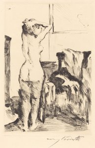 Modellstudie (Estudo de um Modelo) de Lovis Corinth