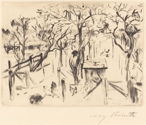 Fruit Garden in Autumn Fruit Garden in Autumn, 1912. de Lovis Corinth