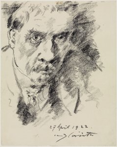 Autorretrato de Lovis Corinth