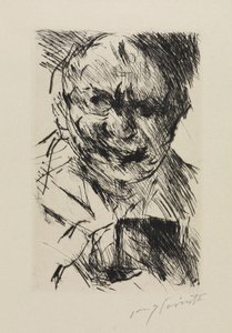 Auto-retrato, 1923 de Lovis Corinth