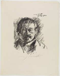 Autorretrato, 19 de março de 1920 de Lovis Corinth
