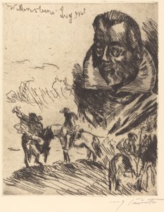 Folha de rosto do frontispício, 1923. de Lovis Corinth