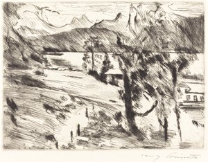 Paisagem Walchensee Paisagem Walchensee, 1919. de Lovis Corinth