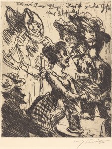 Mas que raio! É gustel von blasewitz O que é isso! É Gustel von Blasewitz, 1923. de Lovis Corinth