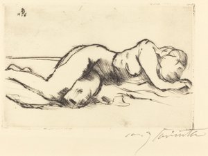 Nua Feminina, 1916. de Lovis Corinth