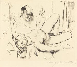 Divination Prophecy, 1914. de Lovis Corinth
