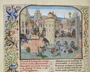 Derrota da Jacquerie em 9 de junho de 1358, ca 1470-1475.