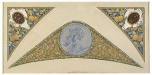 Esboço para a Escadaria do Festival na Câmara Municipal de Paris: Leão, entre 1888 e 1898 (óleo)