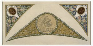 Esboço para a Escadaria do Festival na Câmara Municipal de Paris: Escorpião, ca. 1888 -1898 (óleo)