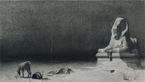 O descanso na fuga para o Egito (reto)