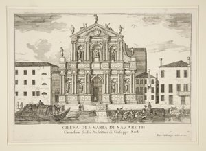Igreja de Santa Maria di Nazareth de de Luca Carlevarijs