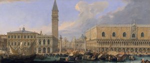 O Molo, Veneza, do Bacino di San Marco, ca. 1709