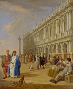 A Piazzetta, Veneza, 1720-1729
