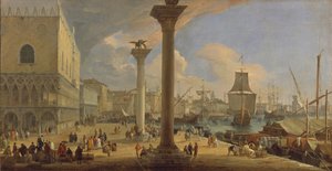 O Molo com o Palácio Ducal, c. 1710