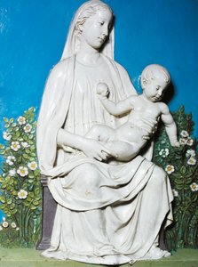 Madonna of Rose Garden, c.1450-55 (terracota)