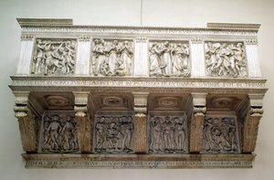 Cantoria Reconstruída, c.1432-8 (mármore)